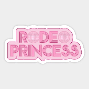 Rodeo Princess Sticker